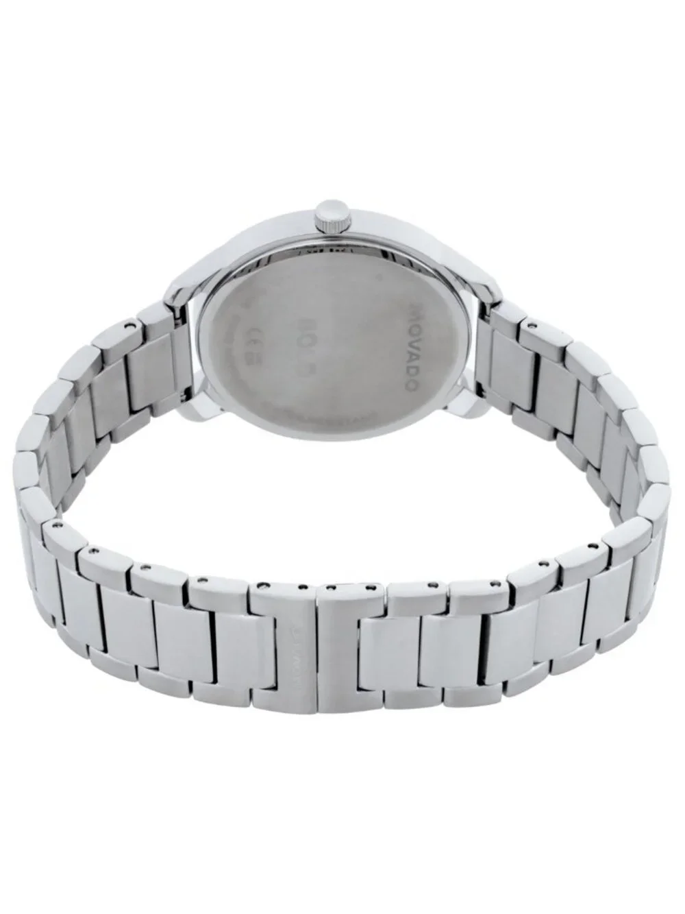 NWT Movado Trend Element Quartz Silver Dial Ladies Watch
